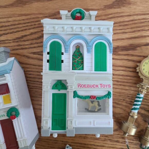 Vintage Rare Trendmasters Sears Magic of Mainstreet Christmas Village Parts HTF - Picture 2 of 16